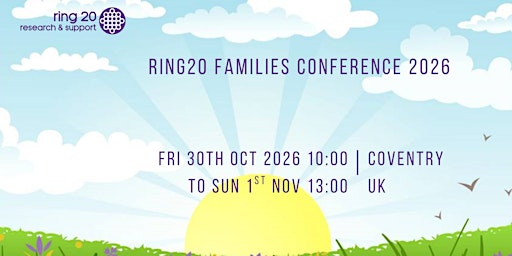 Ring20 Families Conference 2026 | The Slate | Warwick Conferences