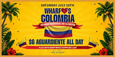 Colombia Independence Celebration at Wharf FTL | The Wharf Fort Lauderdale