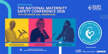 The National Maternity Safety Conference 2026 | Hilton Birmingham Metropole
