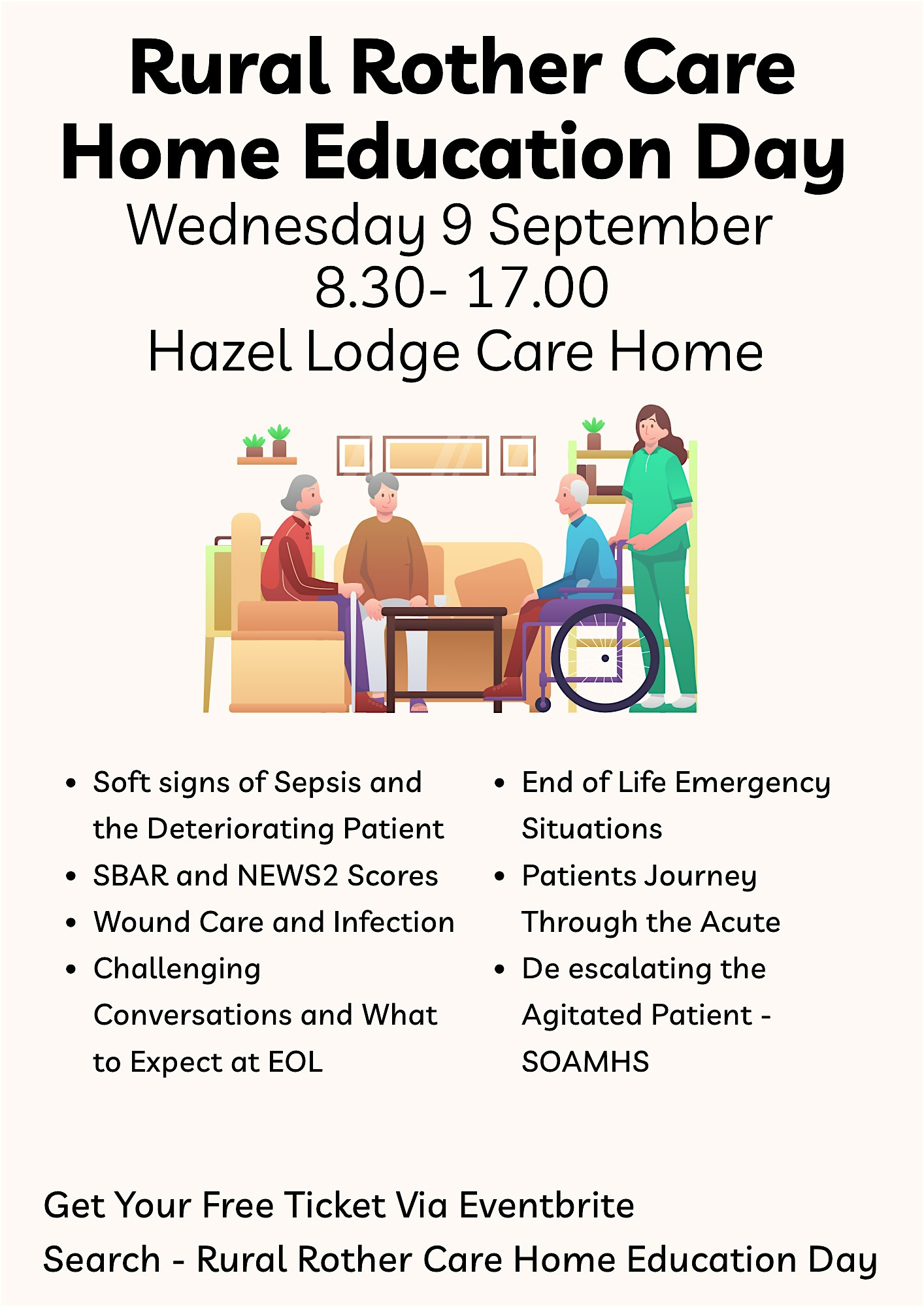 Rural Rother Care Home Education Day | Barchester - Hazel Lodge Care Home