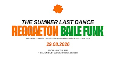 Intirave Bristol | REGGAETON x BAILE FUNK | Lost Horizon Arts Centre & Bar