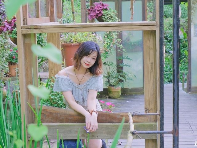 夏天來一碗彩虹粉粿冰吧！走進莫內畫中的世界，苗栗卓也小屋