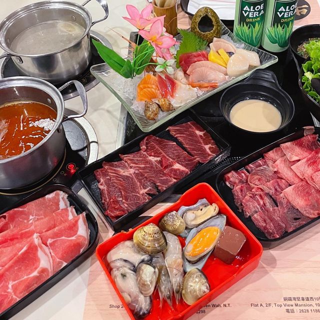 荃灣日式放題+火鍋+甜品任食