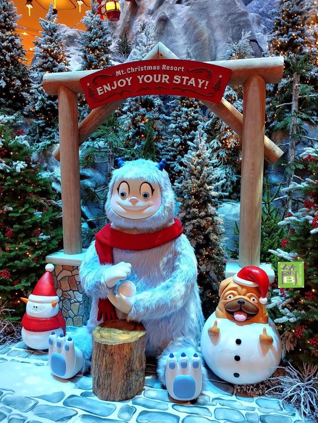 太古廣場雪怪送禮探Santa 影AR相