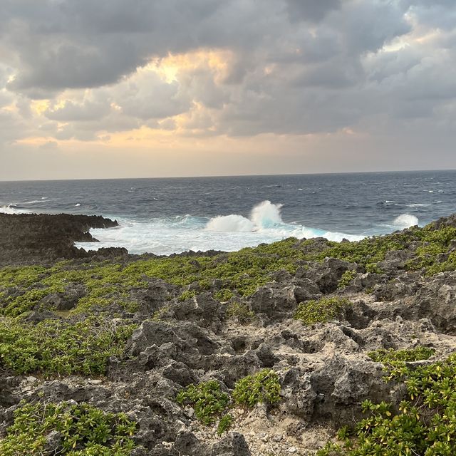 【沖縄･本島】絶景の夕陽スポット✨泡盛の名前にもなっている岬