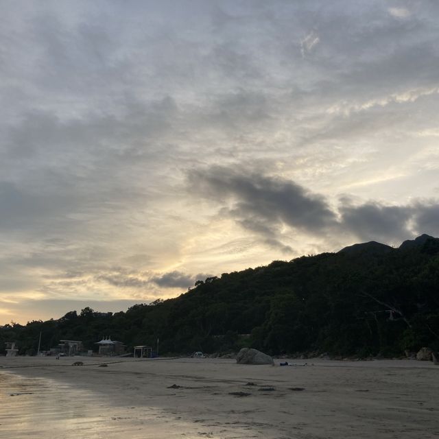 Tong Fuk Beach is beautiful 😍 