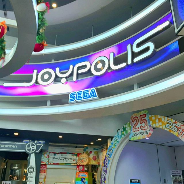 【東京 台場】お台場の遊び場といえばここ！『JOYPOLIS』
