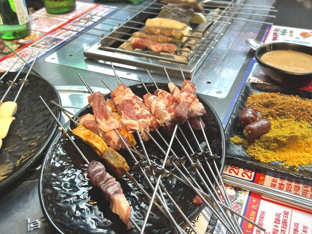 강남역 꼬치 무한리필, 맥주 한잔 하기 좋았던 곳