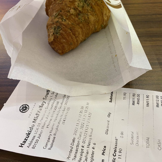 Hazukido Croissant, Mid Valley Southkey