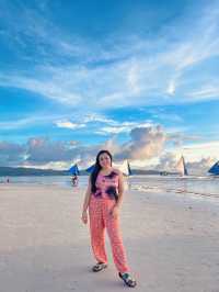 the beautiful beach of Boracay