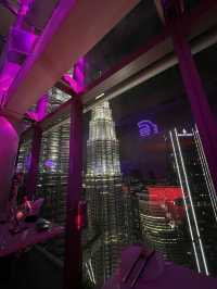 Bar with awesome KLCC view