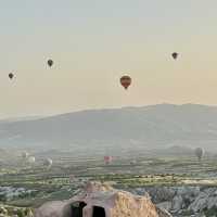 Magical hot air balloons in Cappadocia