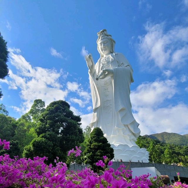 青空下的慈山寺 青空下的慈山寺