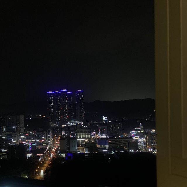 야경이 멋진 청주 제이원호텔 