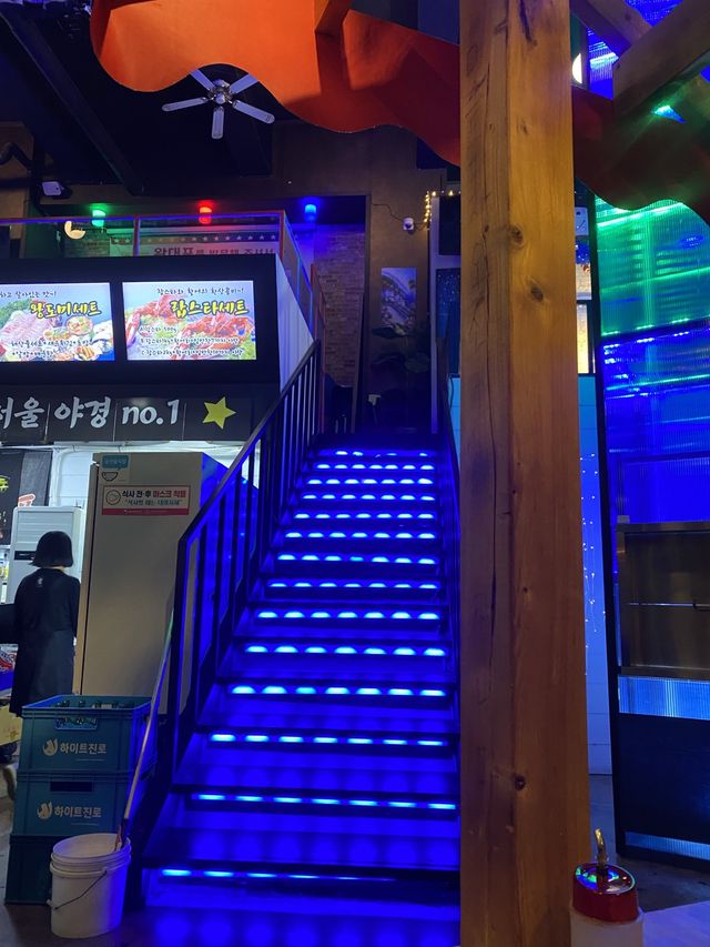 🇰🇷韓国 漢江ビュー✨🌉絶景を眺めながらお酒が楽しめる居酒屋🥂誕生日partyにもオススメ🎂🥂