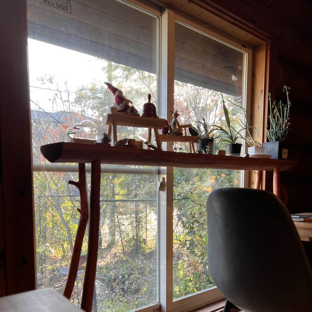 木のぬくもりログハウスカフェ☕️