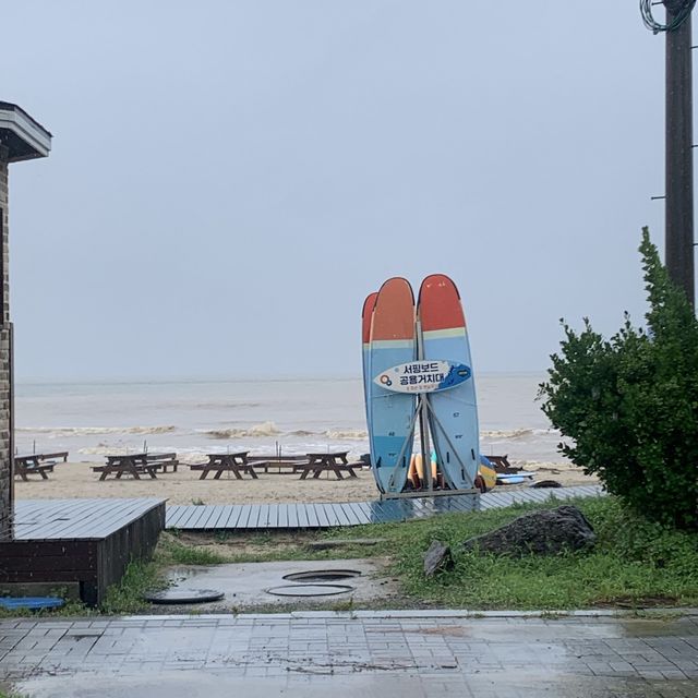 파도타기 명소 설악해수욕장 여름 최고 물놀이 장소🌊