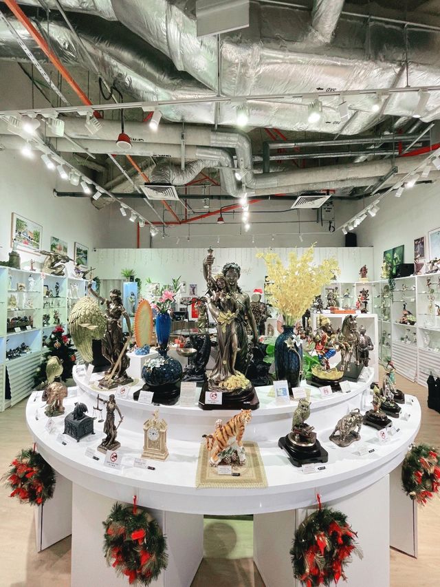 Handcrafted collection displays