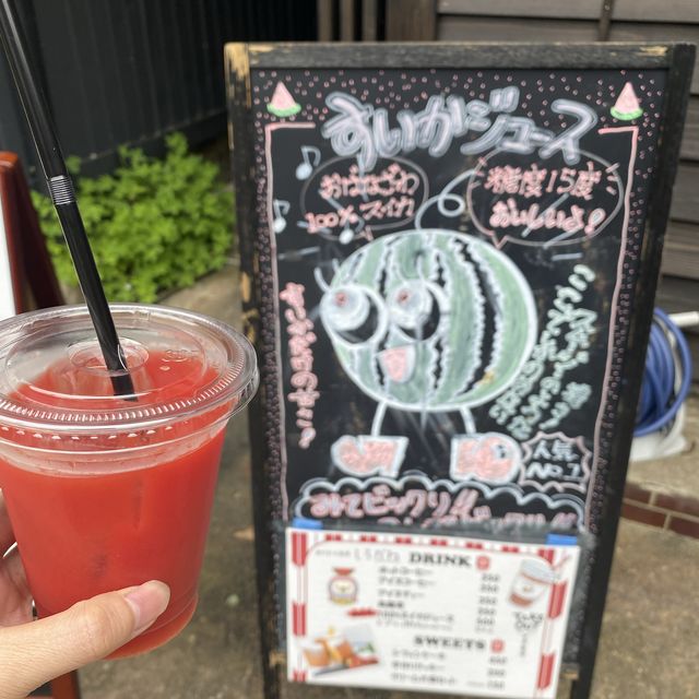 【山形/銀山温泉】銀山温泉を散策👟尾花沢産スイカジュースが楽しめるカフェ🍉