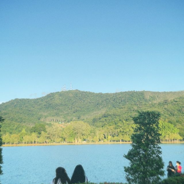 เดินเล่น วิ่งออกกำลังกาย ที่อ่างรูปหัวใจ