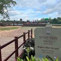 Amazing Angkor Wat no queues for pictures
