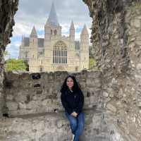 Short visit at Rochester Castle, UK