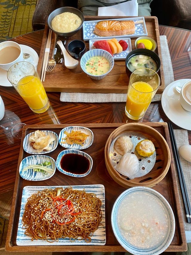 擺盤精美 環境一流 高質staycation breakfast set