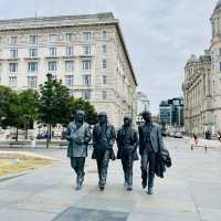 The Beatles Statues, Liverpool, UK 🇬🇧