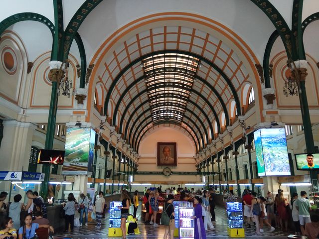 Central Post Office in Ho Chi Minh