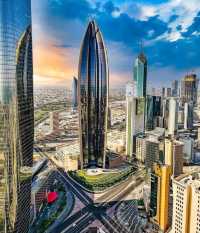 Kuwait City is the capital of Kuwait, a Middle Eastern country.