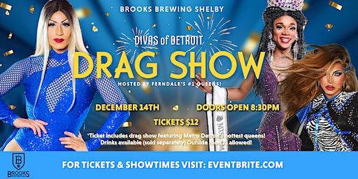 Winter Wonderland Drag Show! | Brooks Brewing Shelby Township | Brooks Brewing