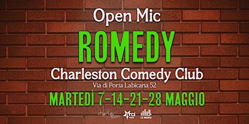 ROMEDY~OPEN MIC~CHARLESTON COMEDY CLUB | CHARLESTON COMEDY CLUB