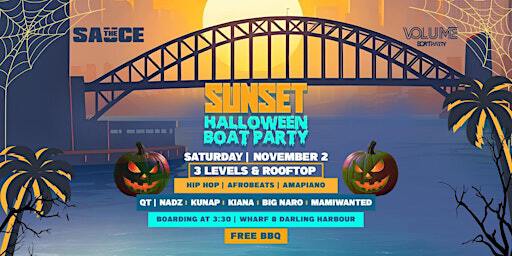 VOLUMEBoatParty & THE SAUCE HALLOWEEN SUNSET BOAT PARTY | King Street Wharf 8