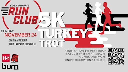 Eden Prairie Run Club Turkey Trot | Fat Pants Brewing Co.