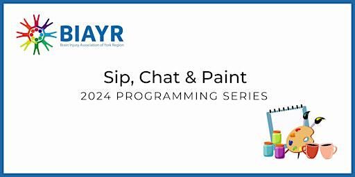 Sip, Chat & Paint - 2024 Programming In-Person Event | Eyer Wideman Youth Centre & Ropes Challenge Course