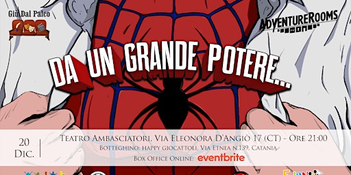 Da un grande potere... | Teatro Ambasciatori