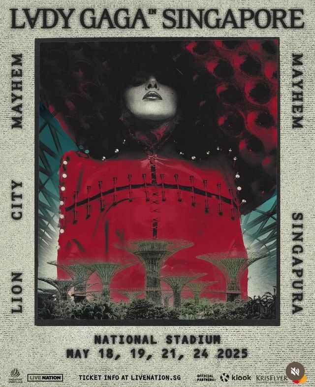 Lady Gaga演唱會新加坡站 2025 | Lady Gaga In Singapore 2025 | 新加坡國家體育場
