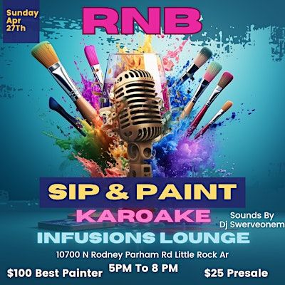 RnB Sip & Paint Karaoke | Infusion Resto-Bar-Lounge