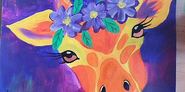 Paint & Cake Giraffe | Bodley Yard
