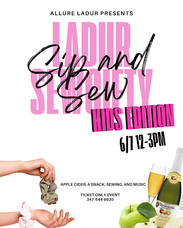 Sip and Sew: KIDS EDITION | 1372 Summer St