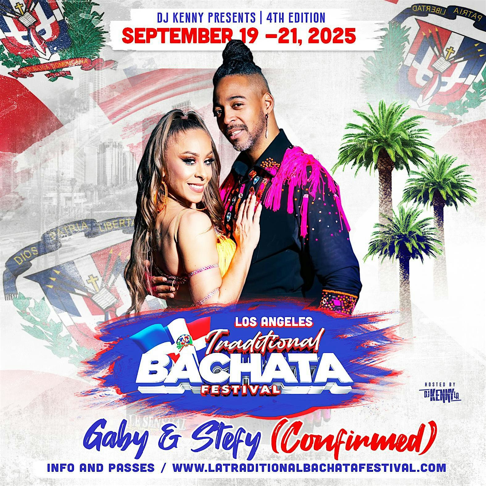 Los Angeles Traditional Bachata Festival - September 19-21, 2025 | Los Angeles Marriott Burbank Airport