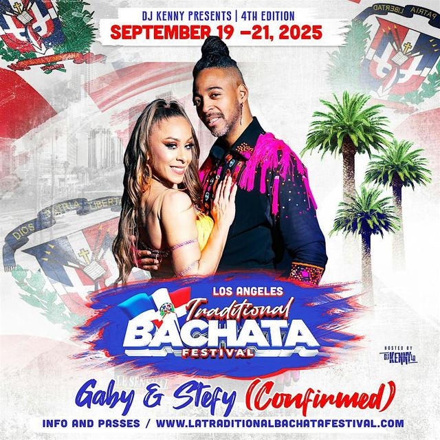 Los Angeles Traditional Bachata Festival - September 19-21, 2025 | Los Angeles Marriott Burbank Airport