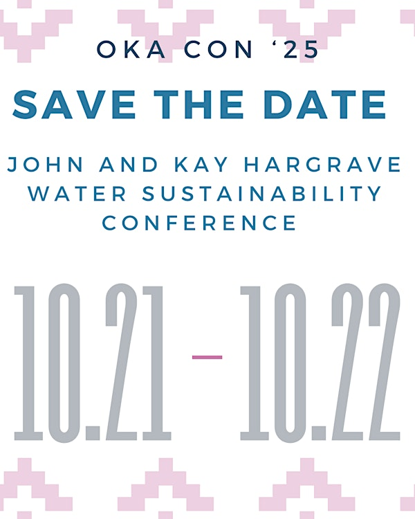 John and Kay Hargrave Water Sustainability Conference | ECU Hallie Brown Ford Fine Arts Center