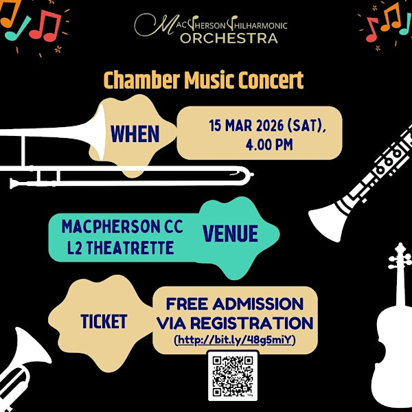 CHAMBER MUSIC CONCERT 2026 | MacPherson Community Club