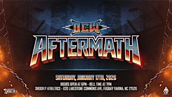 ➡️DCW: AFTERMATH! | Live Pro Wrestling! | Shoofly Athletics