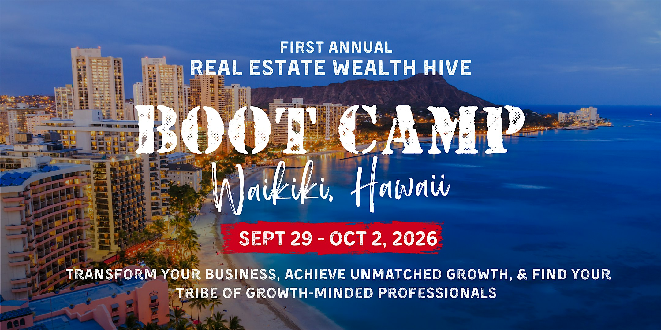 Real Estate Wealth Hive Bootcamp 2026 | Elks Lodge