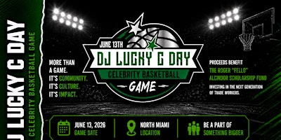 DJ Lucky C Day Celebrity Basketball Game | Joe Celestin Center