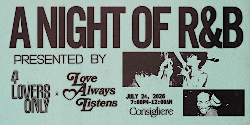 A  Night Of R&B at Consigliere | Consigliere