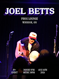 JOEL BETTS Live At Phog Lounge | Phog Lounge