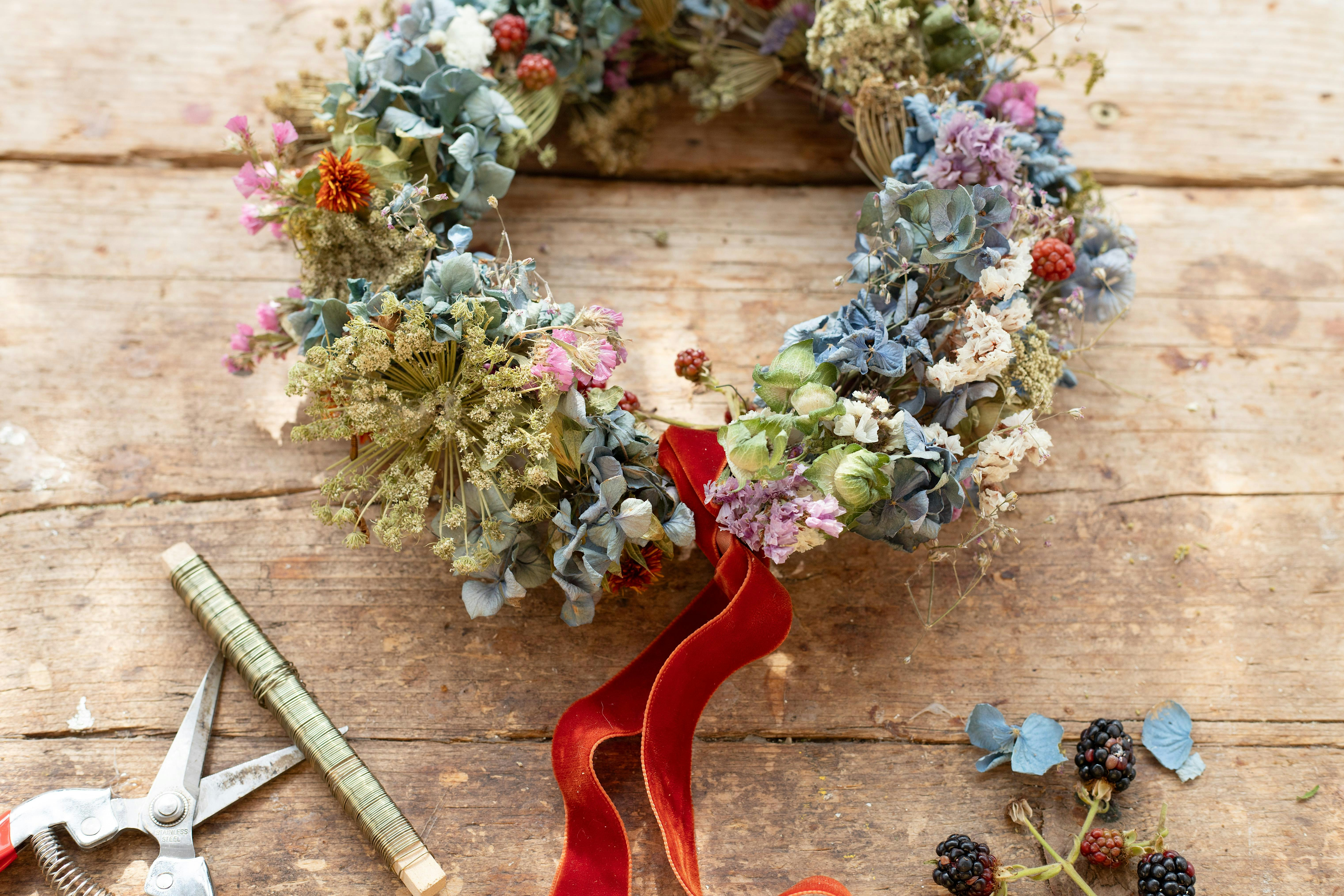 Langdon autumn wreathmaking workshop | Langdon Nature Discovery Park (new)